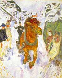 Galloping horse. 1912